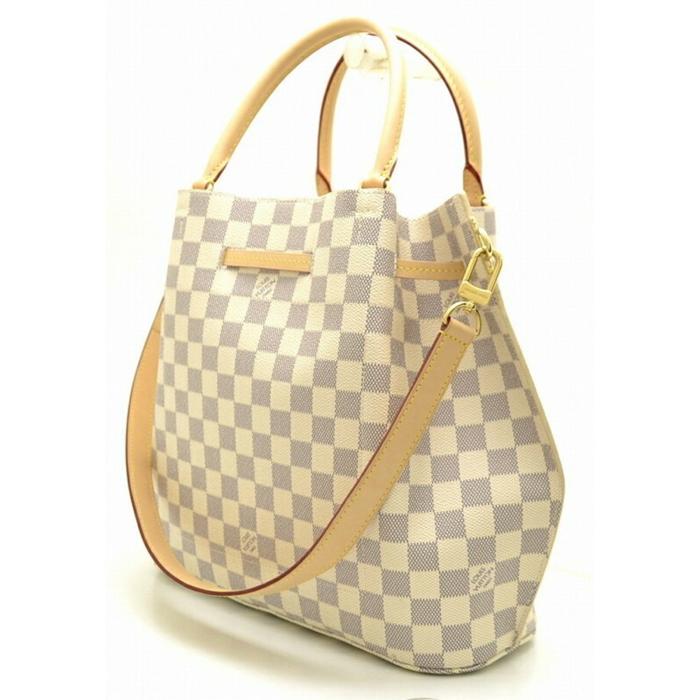 Louis Vuitton Bag Damier Tote Girolatta Pink Azur